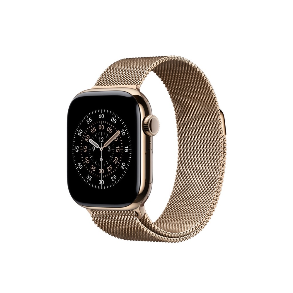 Apple Watch BAND ONLY Milanese Loop Gold